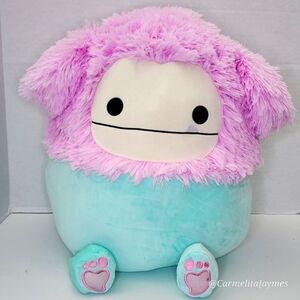 BESSEM 🐾 Pink & Blue Bigfoot Retail Exclusive Original Squishmallow ☆ NWT  ☆